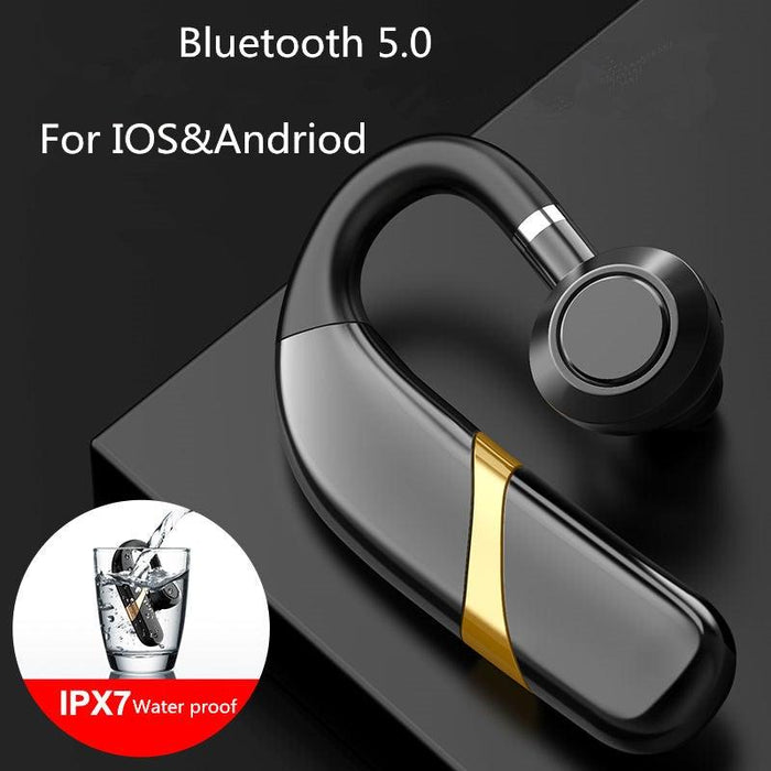 Mini Wireless Earbuds Bluetooth 5.0 In Ear Light-Weight Headphones Built-in Microphone Quality Sound Long Distance Wireless Bluetooth Earphone Ear Hook Business Single Headphone With Mic Handsfree Drive Call Sports Headset Earbud For Phones