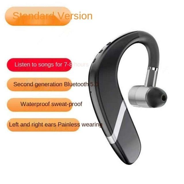 Mini Wireless Earbuds Bluetooth 5.0 In Ear Light-Weight Headphones Built-in Microphone Quality Sound Long Distance Wireless Bluetooth Earphone Ear Hook Business Single Headphone With Mic Handsfree Drive Call Sports Headset Earbud For Phones