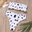 Modern Bikini New Black White Print Swimsuit Women Two Pieces Push Up Swimming Suit For Women Beach Swimwear Women's 2 Piece Swimsuits Cow Print Scoop Neck High Waist Stretchy Bikini Set