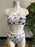 Modern Bikini New Black White Print Swimsuit Women Two Pieces Push Up Swimming Suit For Women Beach Swimwear Women's 2 Piece Swimsuits Cow Print Scoop Neck High Waist Stretchy Bikini Set