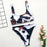 Modern Bikini New Black White Print Swimsuit Women Two Pieces Push Up Swimming Suit For Women Beach Swimwear Women's 2 Piece Swimsuits Cow Print Scoop Neck High Waist Stretchy Bikini Set