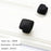 Modern Cabinet Handles Solid Aluminum Alloy Door Knobs And Handles Kitchen Cupboard Pulls Drawer Knobs Furniture Handle Hardware Black Cabinet Cupboard Drawer Door Handle Drawer Dresser Pulls for Furniture Kitchen Cabinet Cupboard Hardware