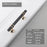 Modern Light Luxury Zinc Alloy Door Handle Cabinet Handle Drawer Handle Fashion Furniture Handle Hardware Cabinet Pulls Brushed Nickel Stainless Steel Kitchen Drawer Pulls Cabinet Handles