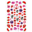 Nail Art Stickers Red Lips Nails Decals Sticker Hot Sexy Girl Tip Back Glue Decal Cool Lollipop Self Adhesive Acrylic Tips Tool Decoration White Feather Lace Flower Leaf Carving Design Exquisite Pattern Nail Art Supplies Self-Adhesive Nail