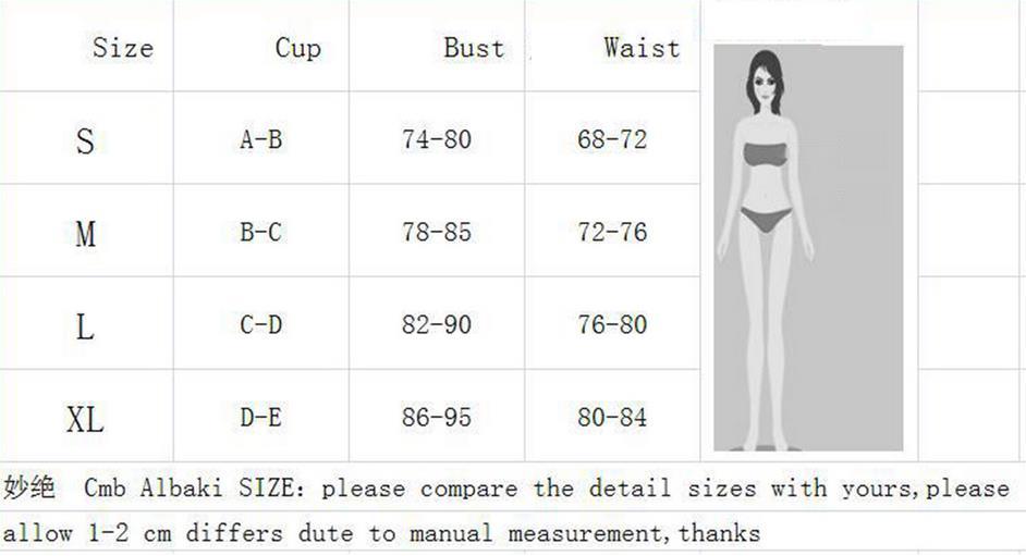 New Bikini Sets Black Push Up Swimsuit Women Neon Patchwork Bikini Swimsuit 2 Piece Cutout Molded Push Up Bathing Suit Women Swimwear Splicing Bathing Suit Holiday Beach Swimming Suit