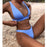 New Bikini Solid Swimsuit Women Swimwear Push Up Bikini Set Bathing Suit Summer Beach Wear Swimming Suit Two Piece Swimsuits Swimming Beachwear For Bathing Suit