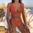 New Bikini Solid Swimsuit Women Swimwear Push Up Bikini Set Bathing Suit Summer Beach Wear Swimming Suit Two Piece Swimsuits Swimming Beachwear For Bathing Suit