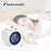 New Creative Attention Projection Digital Weather LCD Snooze Clock Projection Alarm Clock Wake Up Bedroom with Data and Temperature Display Talking Function LED Wall/Ceiling Projection Bell Alarm Display Backlight LED Projector Home Clock Timer