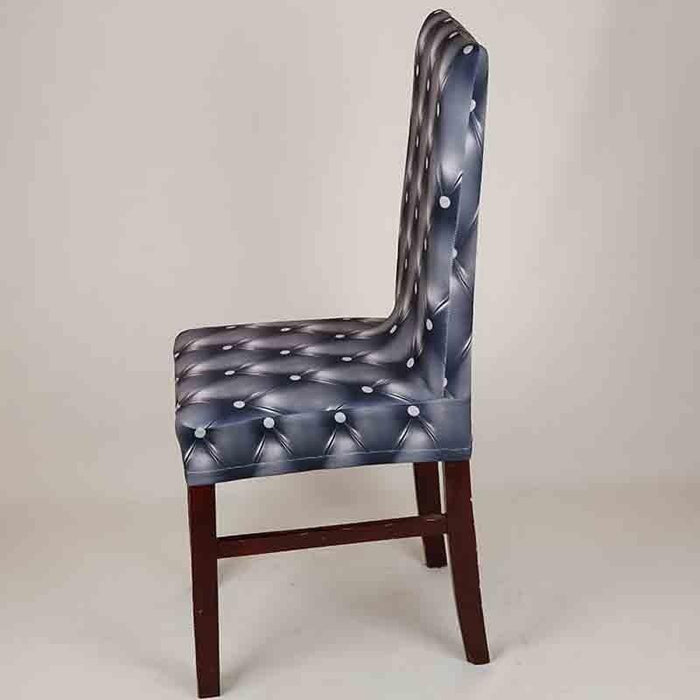 New Elastic Spandex Fibre  Chair Cover For Wedding Banquet Hotel Antifouling Fiber Standard Office European Stretch Spandex Removable Washable Dining Chair Protector Slipcovers for Hotel Dining Room Ceremony Banquet Wedding Party