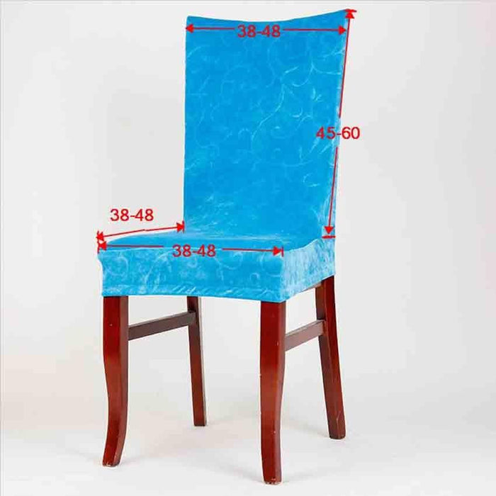 New Elastic Spandex Fibre  Chair Cover For Wedding Banquet Hotel Antifouling Fiber Standard Office European Stretch Spandex Removable Washable Dining Chair Protector Slipcovers for Hotel Dining Room Ceremony Banquet Wedding Party