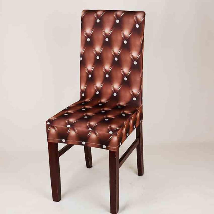 New Elastic Spandex Fibre  Chair Cover For Wedding Banquet Hotel Antifouling Fiber Standard Office European Stretch Spandex Removable Washable Dining Chair Protector Slipcovers for Hotel Dining Room Ceremony Banquet Wedding Party