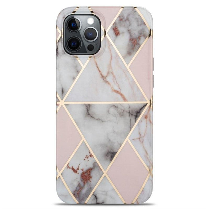 New Marble Phone Case For iphone 13 12 11Pro  Hard Soft Silicone Protective Case for Women Men Green Abstract Marble Pattern Design Phone Case For Women Girls