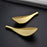 Nordic Style Solid Brass Gold Leaf Shaped 32mm Cabinet Knob Door Pulls Furniture Handles Knob Cabinet Knob Door Pulls Nordic Style Furniture Handles Knob Creative Light Luxury Handle Golden Leaf Handle Wardrobe Shoe Cabinet Bathroom Cabinet Handle