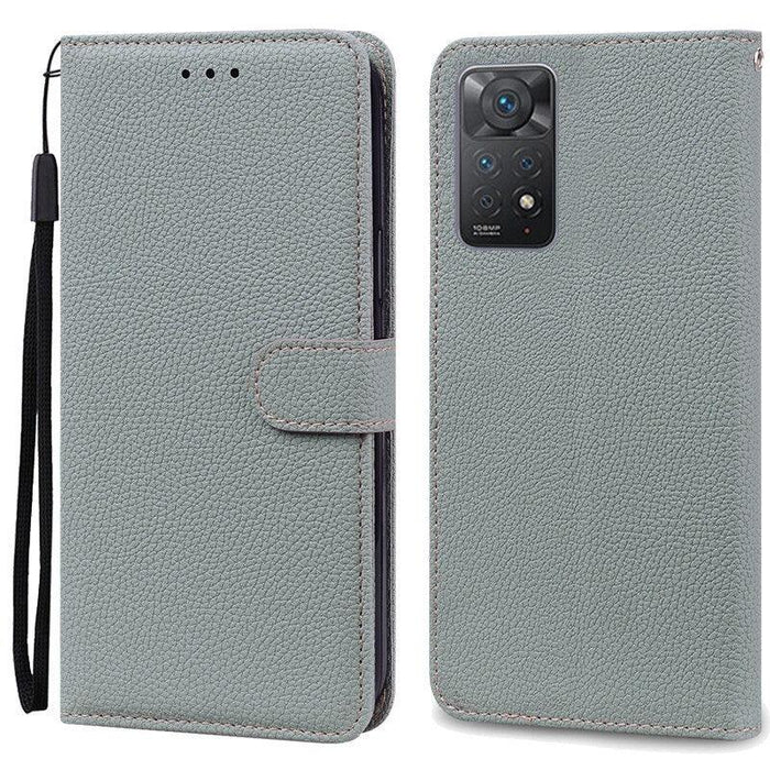 Note 11 Case For Xiaomi Redmi Note 11 11S Case Leather Wallet Flip Case For Redmi Note 11 Pro Phone Cases Note 11S Cover High Quality Flip Leather Wallet Case