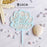 Ocean Acrylic Cake Toppers Topper Happy Birthday Cake Picks DIY Cake Insert Topper Cup Cake Toothpick Party Wedding Birthday Cake Decoration Decorating Card Birthday Shell Cake Topper DIY Wedding Party Gift Cupcake Insert Card