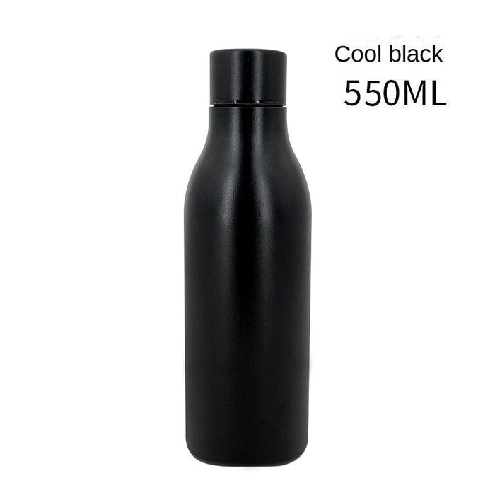 Original Stainless Steel Thermal Tea Cup Coffee Thermos Water Bottle Keeps Cold And Heat Outdoor Sport Vacuum Flask Eco Friendly Recycled Water Bottle Plastic Bottles Leakproof Reusable and BPA Free