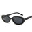 Oval Sunglasses For Women Retro New Designer Glasses For  Women/Men Small Eyewear For Women Luxury Style Tiny Small 90s Sunglasses Women Polarized Retro Oval Sunglasses Tinted Glasses