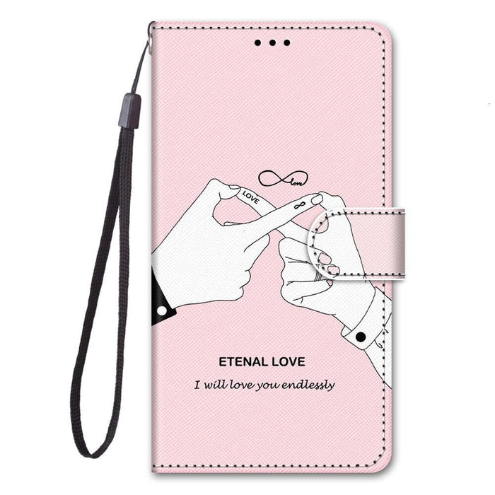 Pattern Leather Flip Phone Case with Magnetic Buckle Wallet Phone Cover Case For Xiaomi Redmi Note 4 4X 5 6 7 8 Pro 5A 3D Wallet Card Holder Stand Book Cover Note8 Note7 Note6