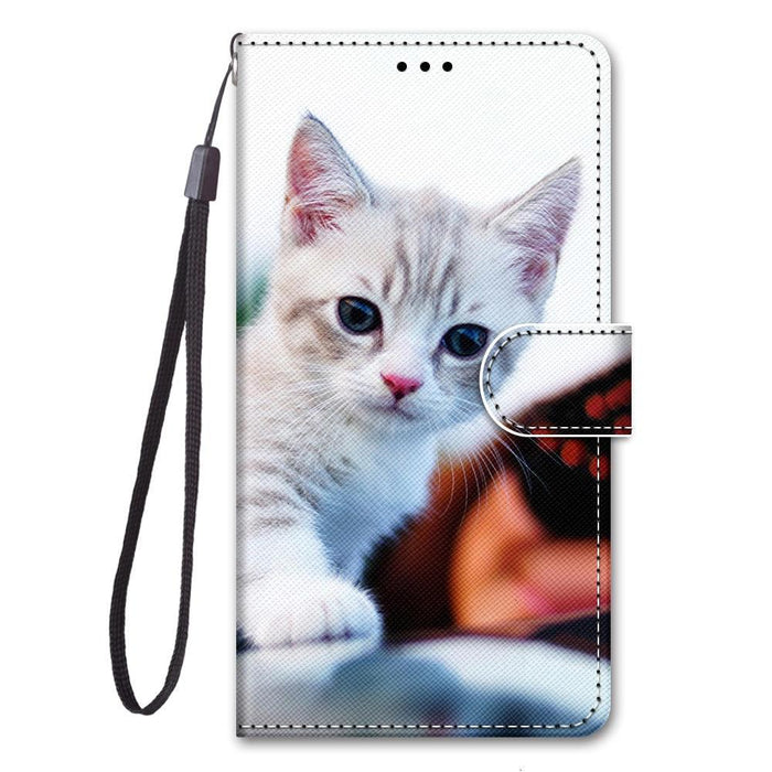 Pattern Leather Flip Phone Case with Magnetic Buckle Wallet Phone Cover Case For Xiaomi Redmi Note 4 4X 5 6 7 8 Pro 5A 3D Wallet Card Holder Stand Book Cover Note8 Note7 Note6