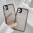 Phone Case For iPhone 12 13 mini 11 Pro Max cover for iPhone XR X XS Max 7 8 Plus SE Transparent Neon Cover with Bumper Edge for iPhone