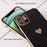 Plating Case For iPhone 12 11 14 13 Pro Max 14 Love Heart Case For iPhone 11 Pro Max Mini XR XS Max X 8 7 6 s Plus Luxury Edge Soft TPU Bumper iPhone 11 Case, Full Body Camera Protection Shockproof Anti-Fall Case