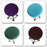 Polyester Fabric Round Chair Cover Waterproof Dining Seat Chair Covers Hotel Banquet Seat Covers Chair Protector Round Bar Stool Seat Covers Washable Stool Cushion Slipcover Elastic Bar Chair Covers