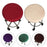 Polyester Fabric Round Chair Cover Waterproof Dining Seat Chair Covers Hotel Banquet Seat Covers Chair Protector Round Bar Stool Seat Covers Washable Stool Cushion Slipcover Elastic Bar Chair Covers