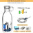 Portable White Blender Powered Blender Electric Juicer Mini Blender Multifunction Juice Maker Machine Blender Smoothies Juice Mixer - STEVVEX Gadgets - 1500, Blender, Juice Mixer, Machine Blender, Mini Blender, Modern Blender, Multifunction Blender, Multifunction Juice Maker, Portable Blender, Portable White Blender, White Blender - Stevvex.com