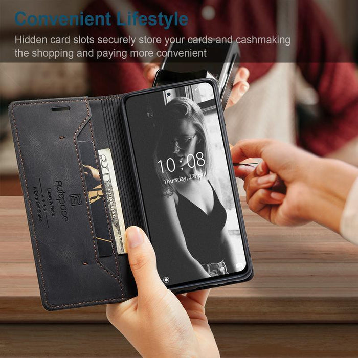 Premium Leather PU Flip Case Magnetic Flip Case Card Slot Silicone Bumper Protective Case For Xiaomi Redmi Note 10 Case Flip Matte Leather Cover For Redmi Note 10 s Por Max 10s Case Luxury Wallet Strong Magnetic Cover