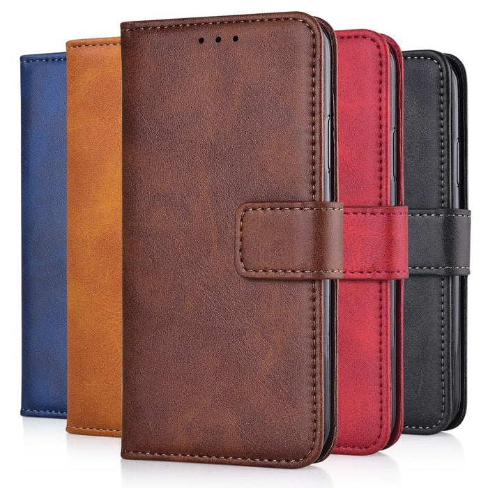 Premium Pu Flip Leather Case Cover with Credit Slots Pocket Book Folding Case Redmi 4X Case Slim Leather Flip Cover for Xiaomi Redmi 4X 4 x Case Wallet Card Stand Magnetic Book Cover Redmi 4X