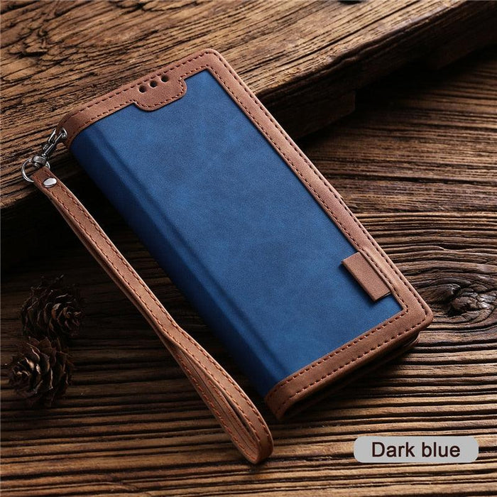 Premium PU Leather Magnetic Flip Case Cover with Card Holder Leather Case For Redmi Note 11 10 9 8 Pro 7 8T 11S 10S 9S Flip Case Cover For Xiaomi Mi 11 Lite 5G NE 11T 10T 9T Poco X3 Pro NFC