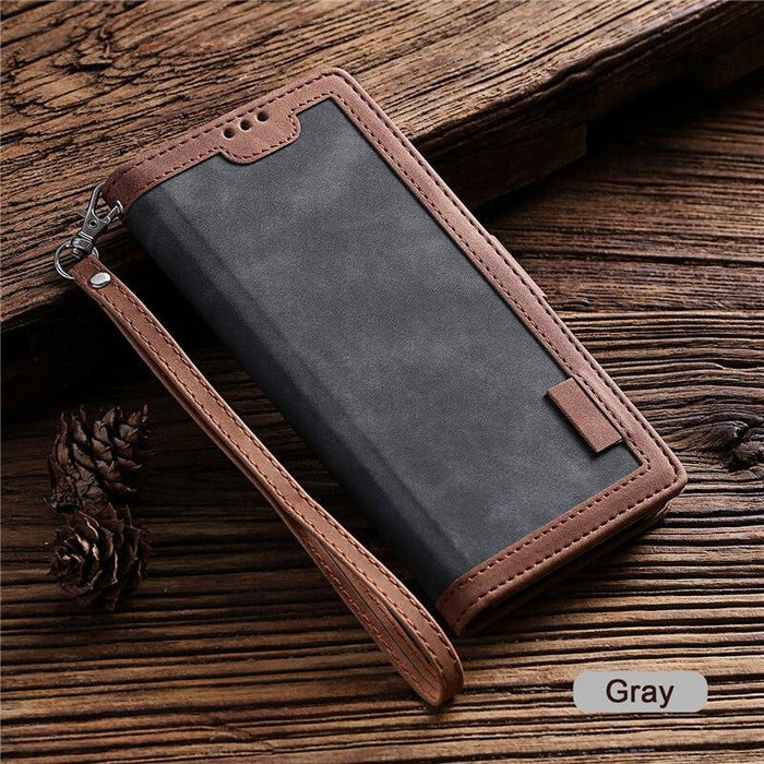 Premium PU Leather Magnetic Flip Case Cover with Card Holder Leather Case For Redmi Note 11 10 9 8 Pro 7 8T 11S 10S 9S Flip Case Cover For Xiaomi Mi 11 Lite 5G NE 11T 10T 9T Poco X3 Pro NFC