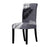 Printed Chair Cover Spandex Stretch Slipcovers Elastic Chair Covers Dining Banquet Home Hotel Weddings Christmas Seat Protector Super Fit Slipcover Stretch Removable Washable Soft Spandex Fabric For Home Hotel Dining Room Ceremony Banquet Wedding Party