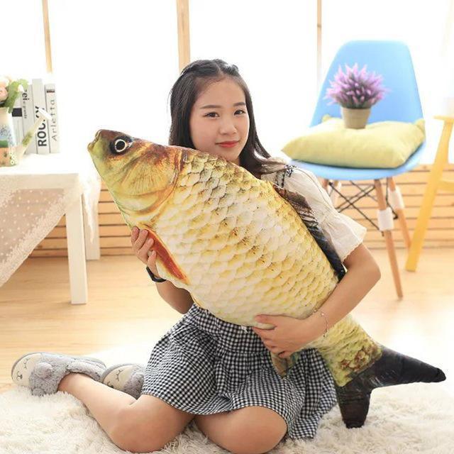 Cute Staffed Soft Animal Fish Plush Toys Pillow Creative Pillow Cushion Soft Fish Cushion Pillow Carp Plush Pillow Stuffed Toy Throw Pillow for Home Decoration Gift Kids Pillow Stuffed Animal Toy Gift Kids Toy Christmas Gifts - ALLURELATION - 552, Animal Fish Plush Toys, Animal Toy, Car Pillows, Fish Plush Toys, Pillow Cushion, Plush Toys, Soft Animal Fish Plush Toys, Soft Animal Fish Toys, Soft Fish Plush Toys, Soft Plush Toys, Stuffed Animal Toy, Travel Pillows - Stevvex.com