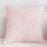 Luxury Embroidered Pink Pillow Cover Elegant Cushions Cover For Sofa Flower Geometric Cotton Pillow Case Throw Pillow Covers Modern Geometric Pillowcase Throw Cushion Cover for Bed Couch Sofa Office Decor 45*45