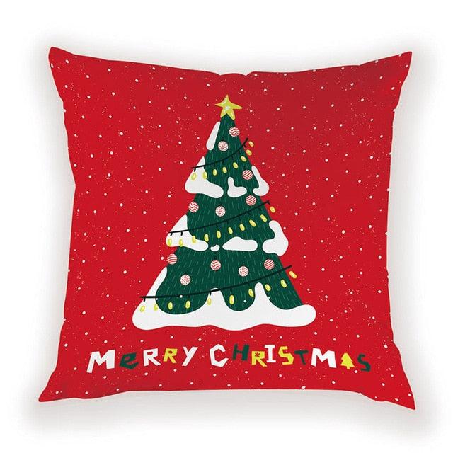 New Year Christmas Decorations Pillows Cover Christmas Décor for Home Christmas Tree Snowflake Snowman Reindeer Home Decor Throw Pillow Case Cushion Cover Santa Merry Christmas Gift Xmas 45x45cm - STEVVEX Decor - 54, American Luxury cushions, Animal Pillowcase, Animals Cushion Covers, christmas decor, Christmas Decoration Covers, Christmas Gifts, Cushion, Cushion Cover, Decorative Pillow Case, home decor, Home Design, Pillow, Pillow Case, Pillow covers, Santa Claus Cushion Covers - Stevvex.com