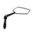 New Scratch Resistant Glass Lens Rear View Mirror Bike Cycling Clear Wide Range Back Sight Rearview Reflector Adjustable Handlebar Rotatable Bicycle Rear View Glass Mirror Wide Angle Acrylic  Safety Mirror New Scratch Resistant Glass Lens