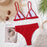 Female Swimsuit High Waist Bikini Women High Waist Swimsuits Triangle Bathing Suit V Neck Two Piece Bikini Sets Women Swimwear Two-pieces Bikini Set Ribbed Bather Bathing Suit Swim