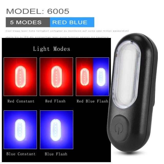 Bike Flashlight For Bicycle Anti-glare Smart Bike Light USB Rechargeable Front Rear Lamp Cycling Headlight Bike Light Set USB Rechargeable Bicycle Front Headlight Taillight 4 Light Modes Led Headlight