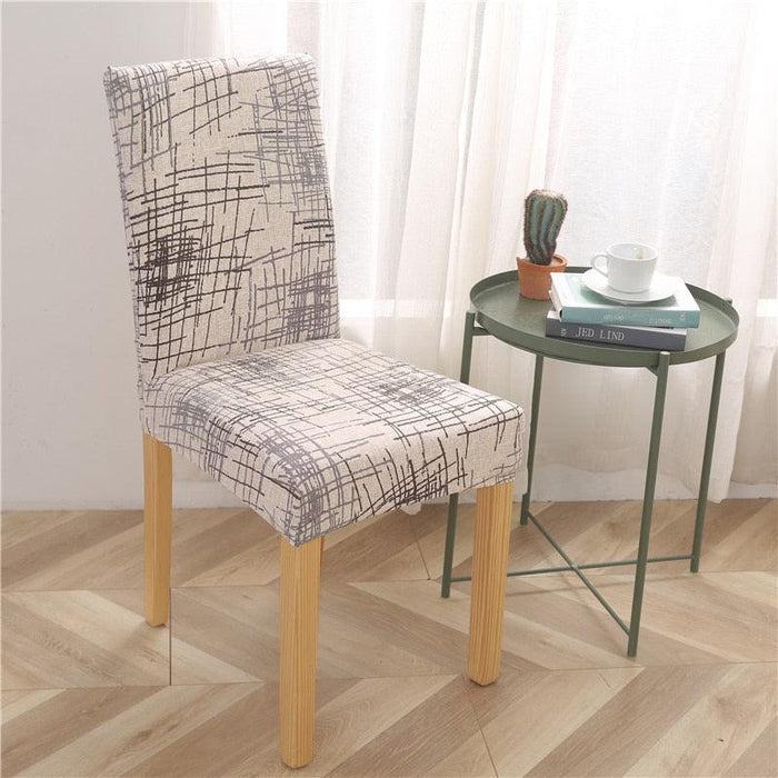 Universal Chair Cover Removable Washable Seat Chair Covers Protector Slipcovers For Hotel Banquet Restaurant Dining Room Cover Stretch Polyester Parsons Chair Slipcover Removable Washable Kitchen Chair Protector