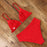 Bikini Swimwear Swimsuit Women Solid Bathing Suit Bikini Set With Pad Female High Waist Beachwear Women Bikini Swimsuits 2 Piece Deep V Neck Swimwear Adjustable Strap Back Bathing Suits