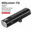 Bike Front Light Rainproof USB Rechargeable Bicycle Light Cycling Headlight LED Flashlight Bike USB Rechargeable Bicycle Light  Bicycle Front Headlight LED Bike Headlight Lamp 2000mAh