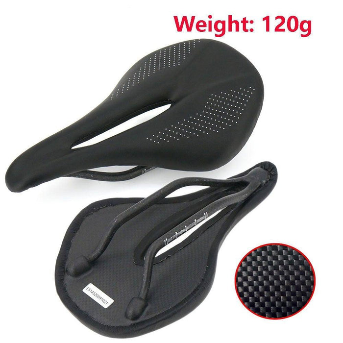 Full Carbon Saddle Road Bike Super Light Leather Carbon Bicycle Seat Optimized For Men Flexible And Comfortable Sit Bone Support Shock Absorbing Road Bike Saddle - STEVVEX Sport - 222, Bicycle Saddle, bike, bike accessories, Bike Carbon Saddle, Bike Saddle, bike seat cover, Bike Seat For Men, Bike Sport Saddle, Carbon Fiber Bicycle Saddle, Carbon Seat Cover, Men Bike Seat, Mens Bike Saddle, Saddle For Bike, Saddle For Bikes, Sport Saddle, Sport Saddle For Bike, Strong Bike Saddle - Stevvex.com