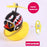 Yellow Small Bike Duck Bicycle Bell Luminous Normal Duck Ducky Bicycle Airscrew Helmet Wind Motor Riding Cycling Lights Horn Rubber Duck Helmet Bike Horn Bell Car Decoration Bicycle Horn