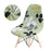 Avangarde Style  Printed Seat Cover For Shell Chair Armless Shell Chair Cover Banquet Home Slipcover Elastic Removable Stretch High Back For Sofa Armchairs