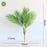 Green Artificial Palm Leaves Plastic Tropical Tree Fake  Indoor Outdoor Garden Home Outdoor Decorations