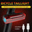 10000mAh Bike Light USB Rechargeable 5000 Lumens Bike Headlight LED Super Bright Front Lights And Back Rear Light Set For Night Riding Bicycle Lights Front And Back Rechargeable With 3 Modes