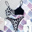 Leopard Bikini Women Swimwear Female Swimsuit Women Two Pieces Scalloped Bikini Set Swimsuits  Bathing Suit Two-pieces Bikini Set Bather Bathing Suit