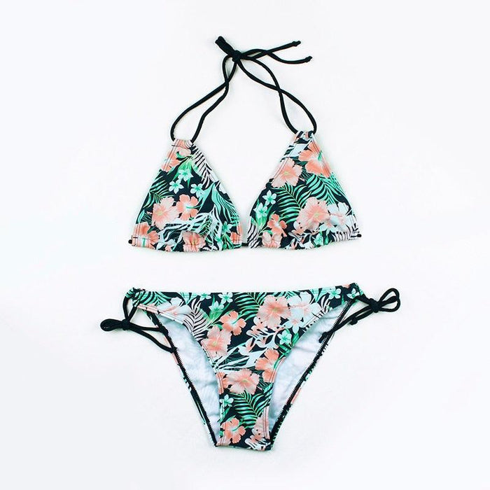 Swimwear Woman Swimsuit  Bikini New Push Up Bikini Set Bathing Suit Women's Bikini Swimsuits Floral Printed Bathing Suits For Women 2 Piece Bikini  Women  Floral Print Beachwear Two Piece Suit