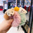 New Mink Fur Hair Rope Scrunchie Women Accessory Flurry Headband Hair Ties Elastic Fashion Hair Ring Women's Wristband Scrunchie Hairband Pom Pom Hair Tie Ring